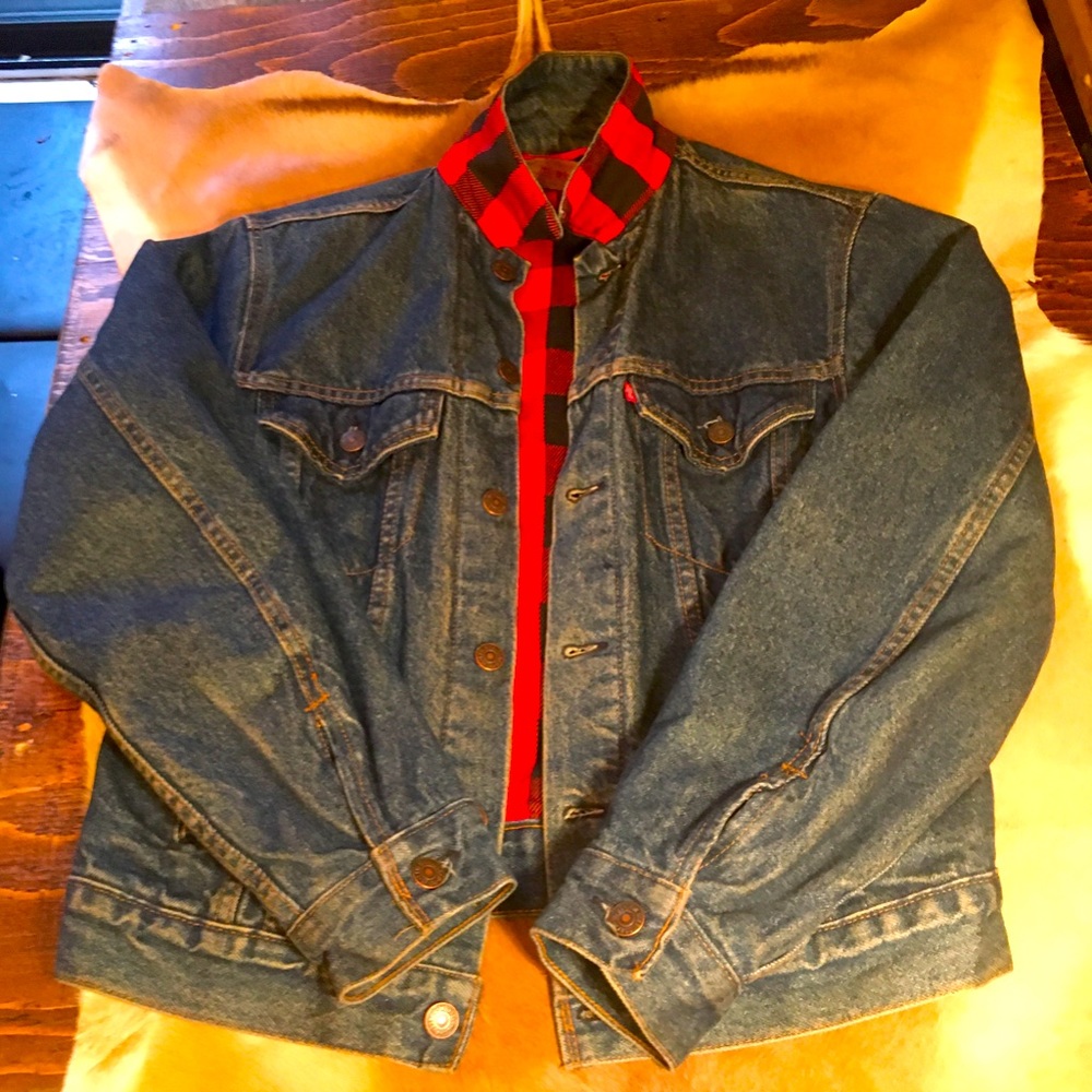Mens Levi Jean jacket